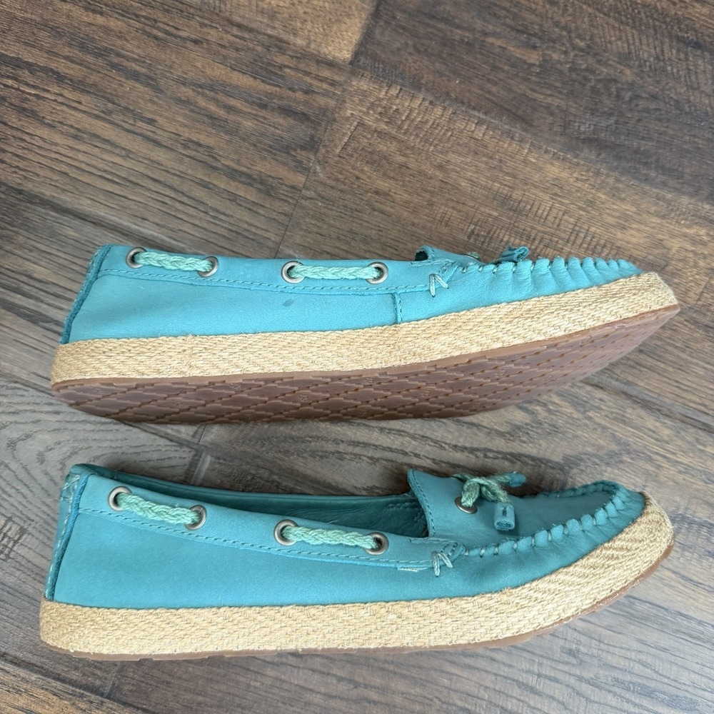 Ugg Australia Slip On Loafers Boat Shoes Women US 5.5 UK 36.5 Preppy Costal Y2K - Picture 5 of 10